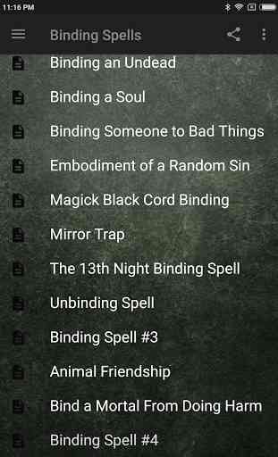 BLACK MAGIC: BINDING SPELLS 2