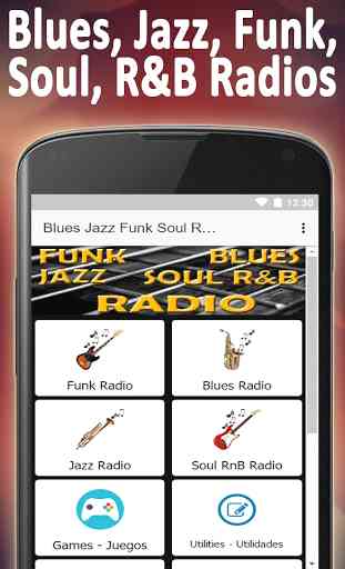 Blues Jazz Funk Soul R&B Radio 1