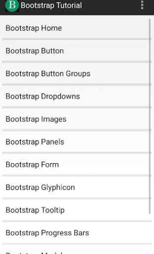 Bootstrap Tutorial offline . 3