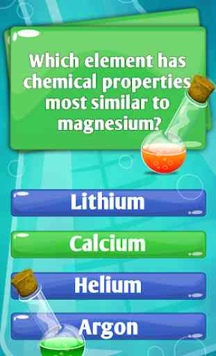 Chemistry Quiz Games - Fun Trivia Science Quiz App 2
