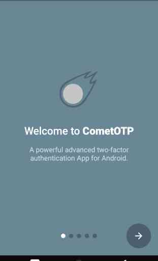 CometOTP - OTP Authenticator for Android 1