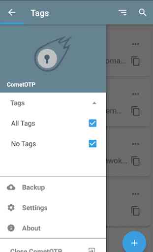 CometOTP - OTP Authenticator for Android 2