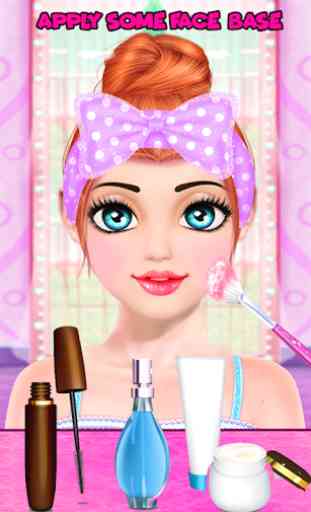 Cute Girl Makeup Salon Game: Face Makeover Spa 2