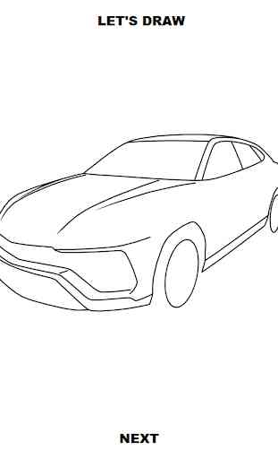 Draw Cars: SUV 3