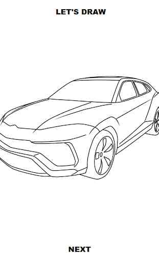 Draw Cars: SUV 4