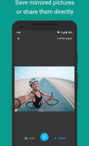 Easily flip (mirror) selfies and images 3