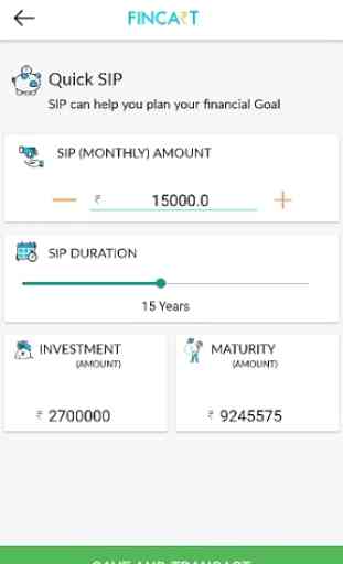 Fincart - Mutual Funds & SIP Investment App 3