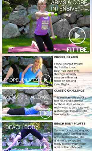 Fittbe Pilates Workouts: Daily Fitness 3