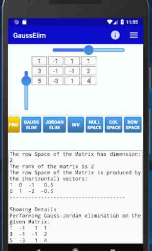 Gauss Jordan Elimination Calculator 4