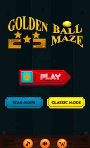Golden Ball Maze: Labyrinth and Puzzle 1