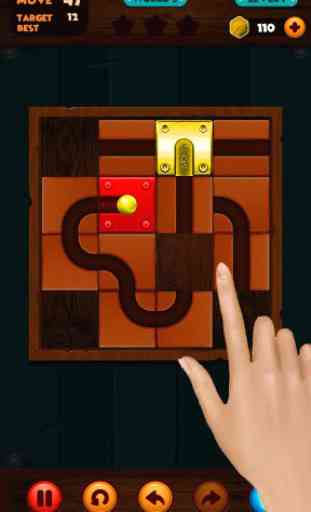 Golden Ball Maze: Labyrinth and Puzzle 2