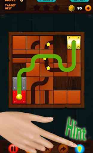 Golden Ball Maze: Labyrinth and Puzzle 4