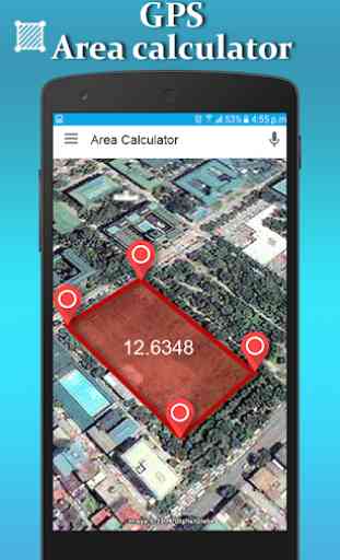 Gps Area  Calculator  for Land Measurement 1