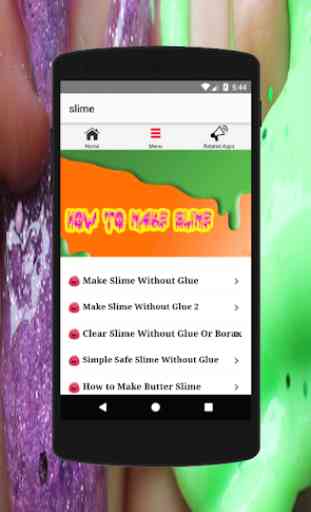 How To Make Slime and slime without Glue and borax 2