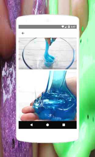How To Make Slime and slime without Glue and borax 4