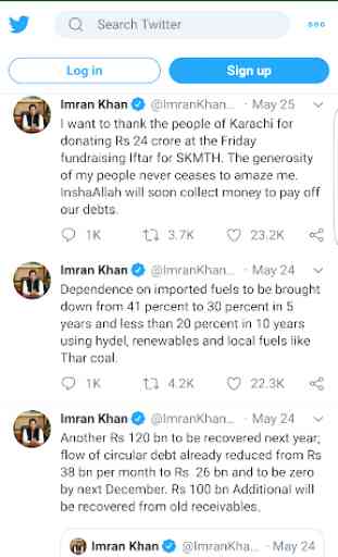 Imran Khan Tweets 2