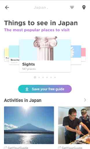 Japan Travel Guide in English with map 2