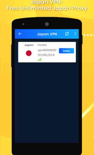 Japan VPN-Free Unlimited Japan Proxy 3