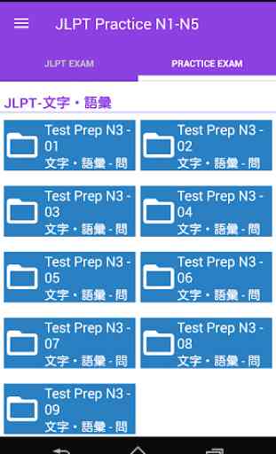 JLPT Practice N1-N5 1