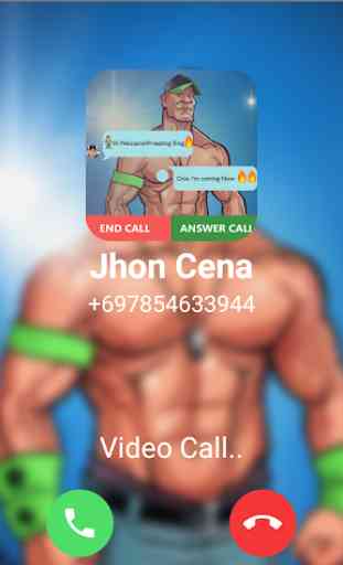 John Cena Prank Fake Video Call 2