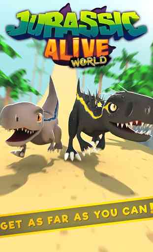 Jurassic Alive: World T-Rex Dinosaur Game 1