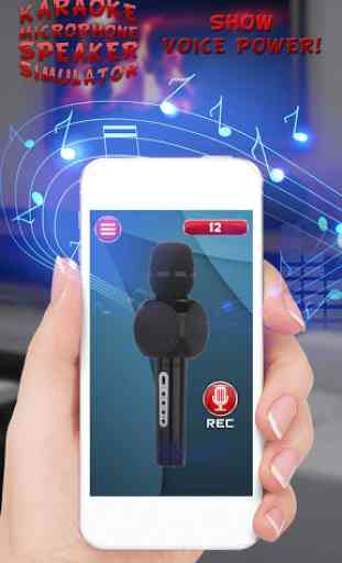 Karaoke Microphone Speaker Simulator 2
