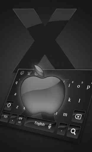 Keyboard for Phone X Jet Black 3