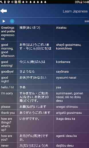 Learn & Speak Japanese Language Audio Course 3