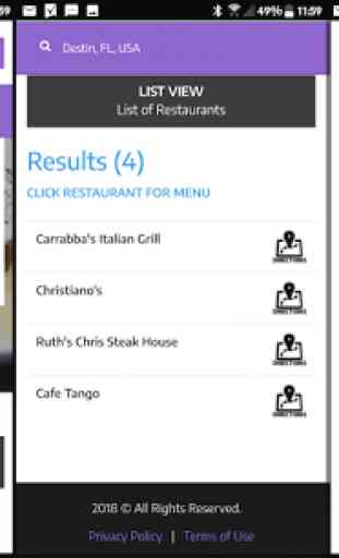 Locate HappyPlate - Menu Finder, Restaurant Finder 3