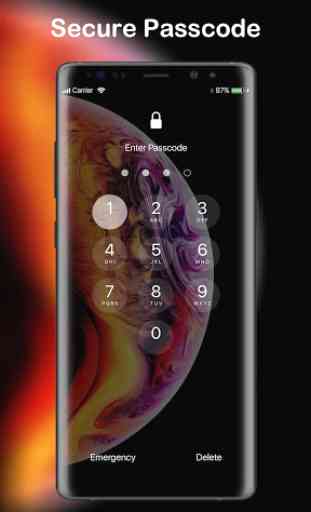 LockScreen Phone XS - Notification 2