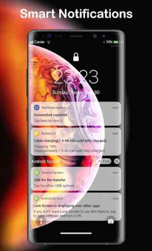 LockScreen Phone XS - Notification 4