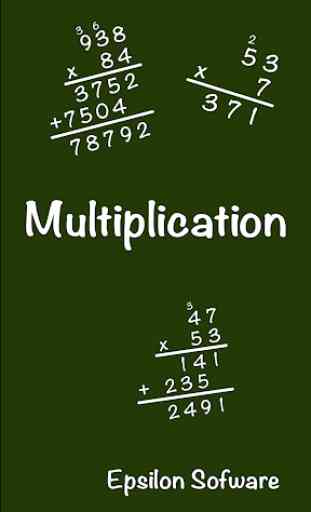 Math: Long Multiplication 1