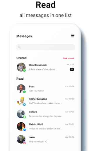Message Portal - Read all chats & download status 2