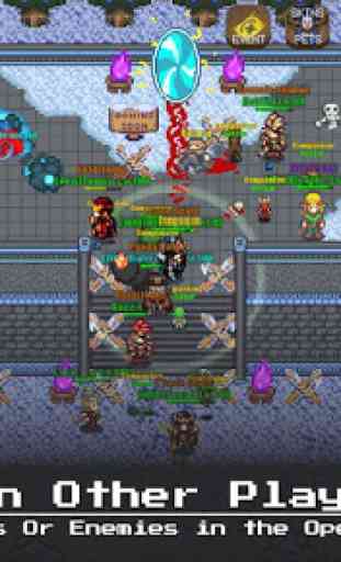 MMORPG Laurum Online - RPG - Pixel MMO - PVP 1