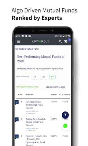 Mutual Fund App, Sip Calculator, Free – Upwardly 4