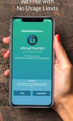 My Mobile Secure - Fast, Reliable, Unlimited VPN 2