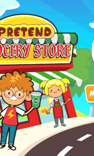 My Pretend Grocery Store - Supermarket Learning 1