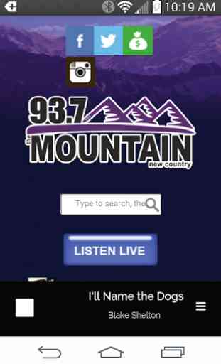 New Country 93.7 The Mountain - KDRK 1