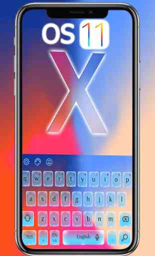 New Keyboard Theme for Phone X 2