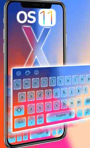 New Keyboard Theme for Phone X 3