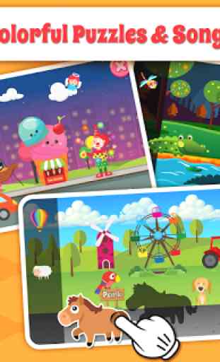 Nursery Rhymes Songs & Kids Puzzle Games Free 3