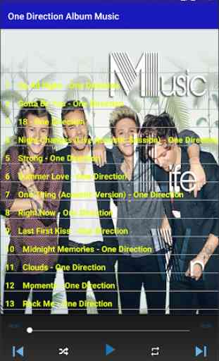 One Direction Album Music 3