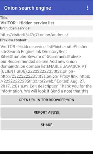 Onion Search Engine 4
