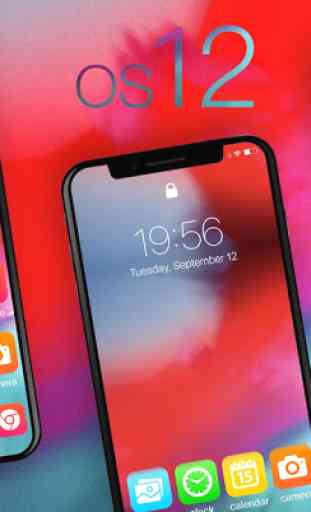 OS12 Phone X Launcher Theme Live HD Wallpapers 2