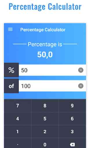 Percentage Calculator -Calculate Percentage Easily 1