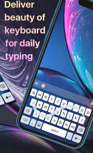 Phone XR keyboard theme 3
