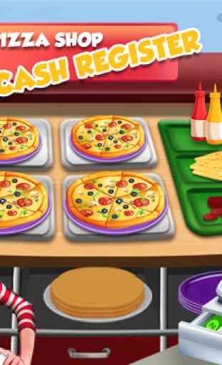 Pizza Maker Restaurant Cash Register: Cooking Game 2