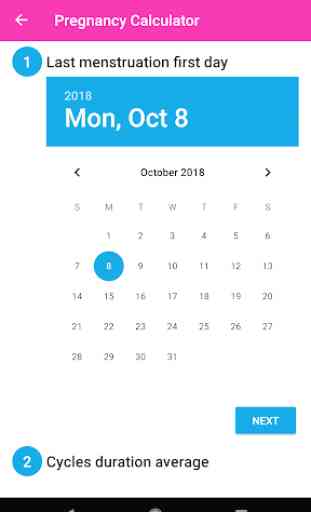 Pregnancy Calculator and Calendar 2