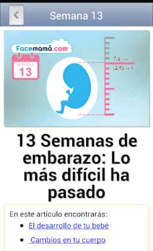 Pregnancy Weeks Calculator by Facemama 4