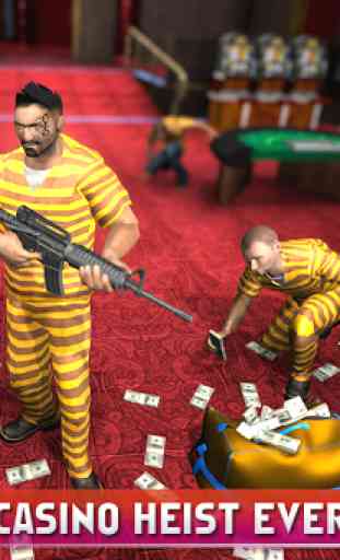Prison Escape Casino Robbery - Grand theft games 1